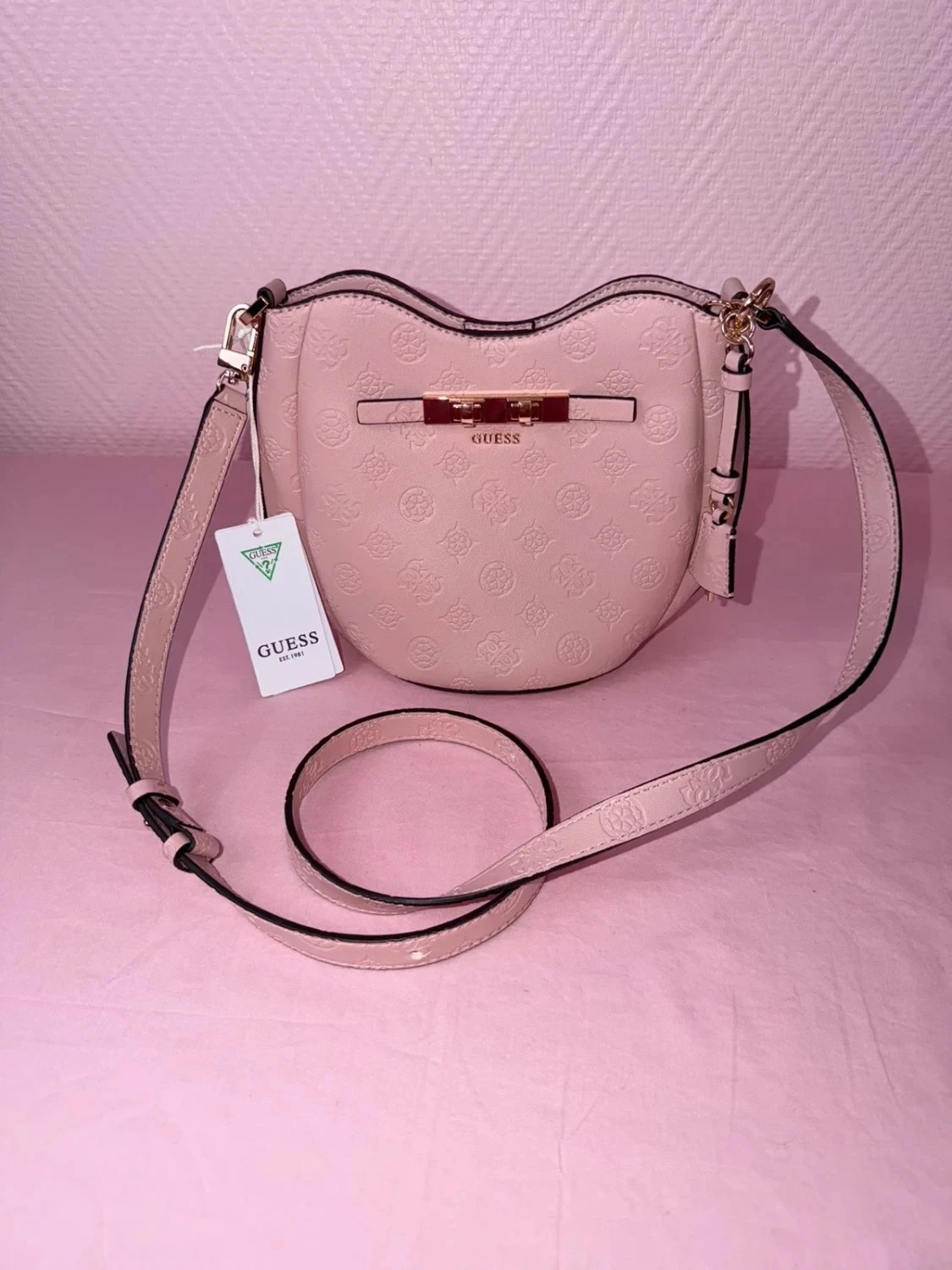 Saco de ombro Guess nunca usado rosa – photo 2